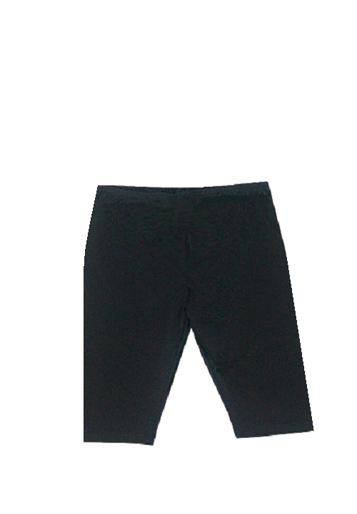 Quần Legging Nữ ngắn không túi màu đen thun co giãn 4 chiều, vải đẹp dày, thoáng mát