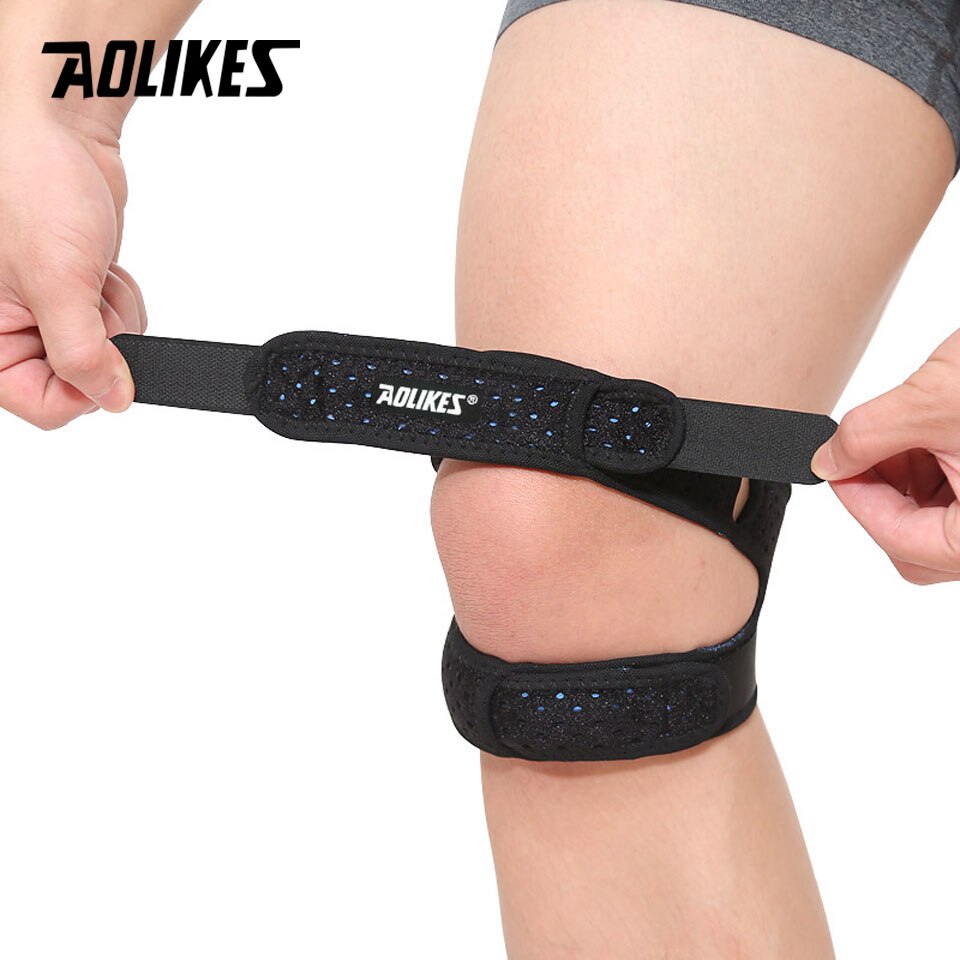 Đai bảo vệ đầu gối hỗ trợ xương bánh chè AOLIKES A-7928 Sport compression patella band