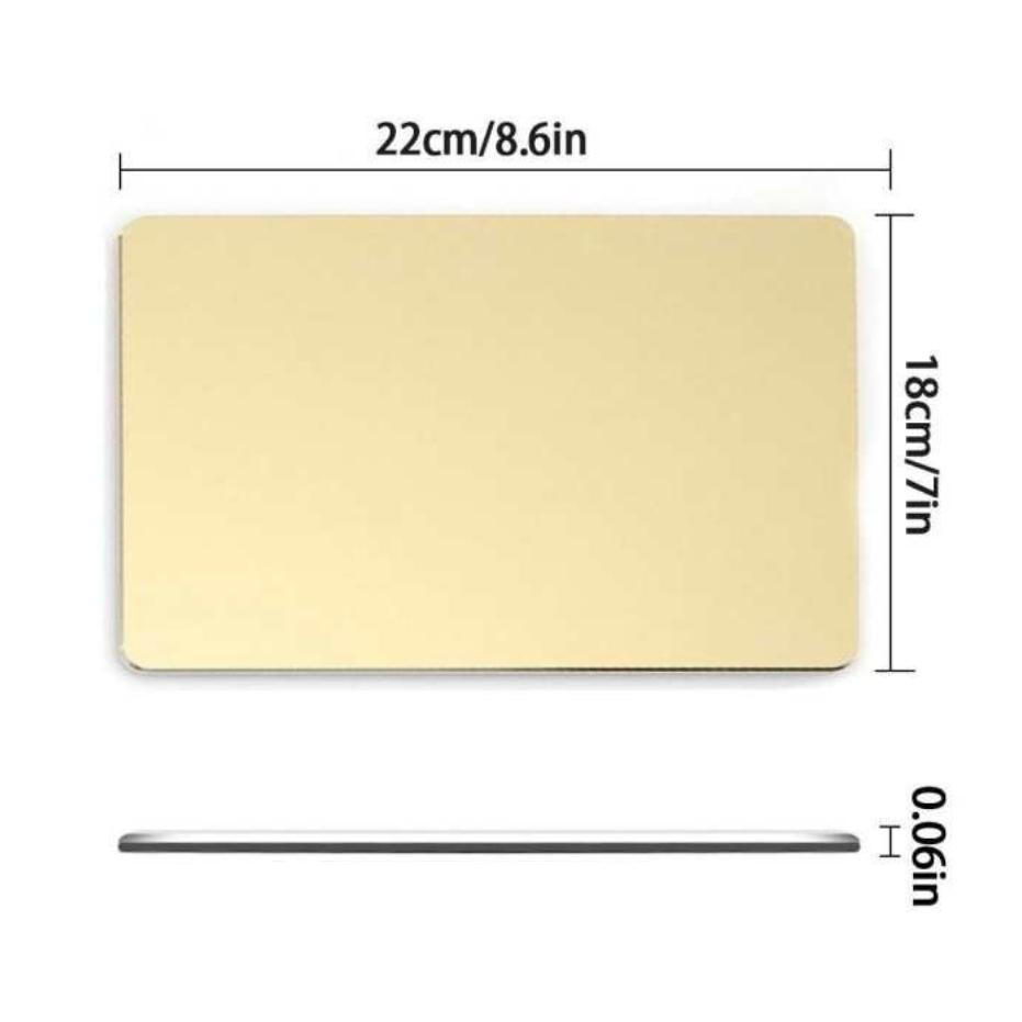 Tấm Lót Chuột 220x180mm chất liệu Nhôm Aluminum Mouse pad