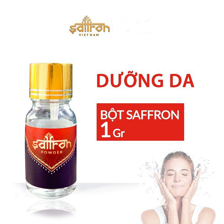 Nhụy Hoa Nghệ Tây Saffron Pơder - Bột Saffron 1Gram