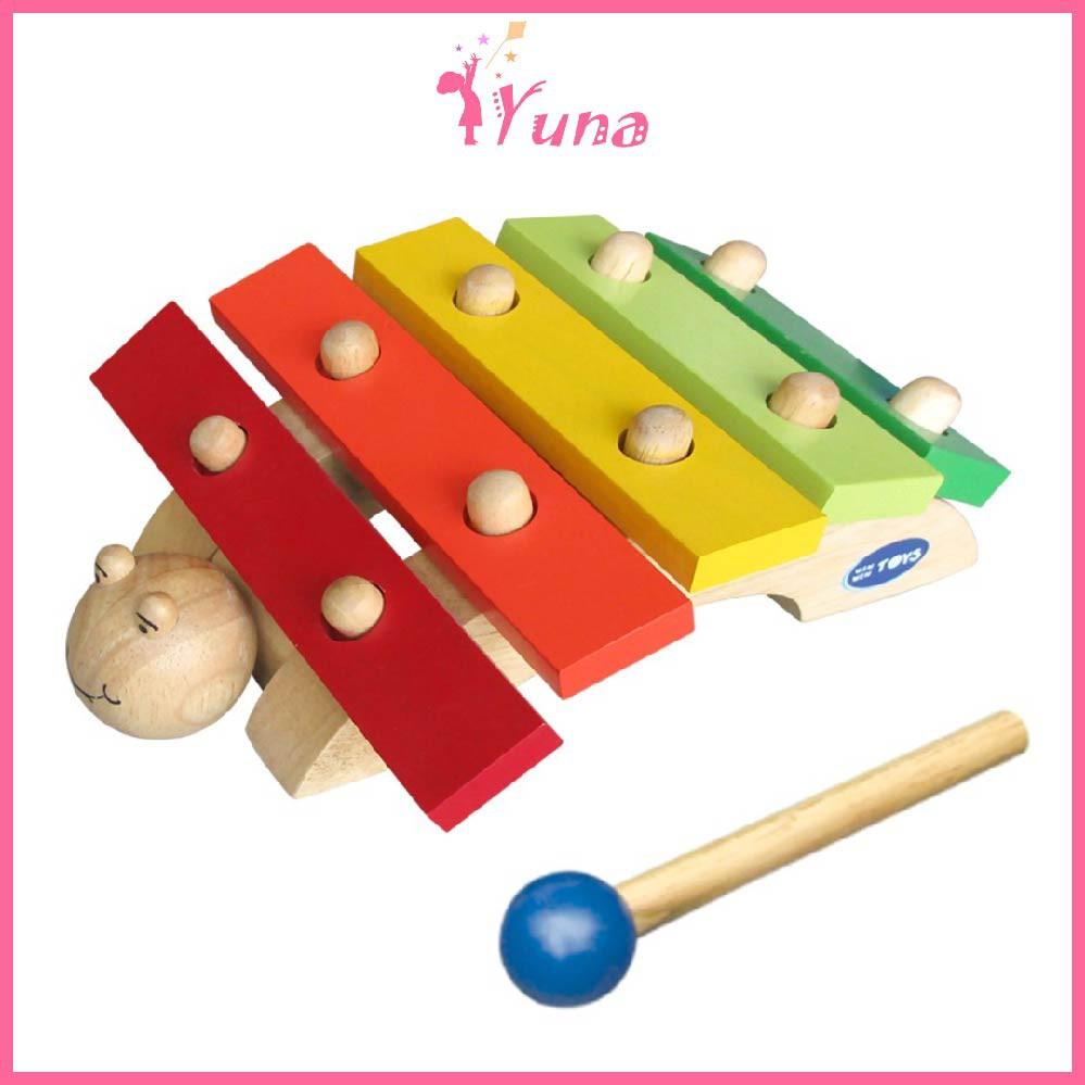 Đàn hình rùa - Đồ chơi gỗ thông minh Winwintoys cho bé