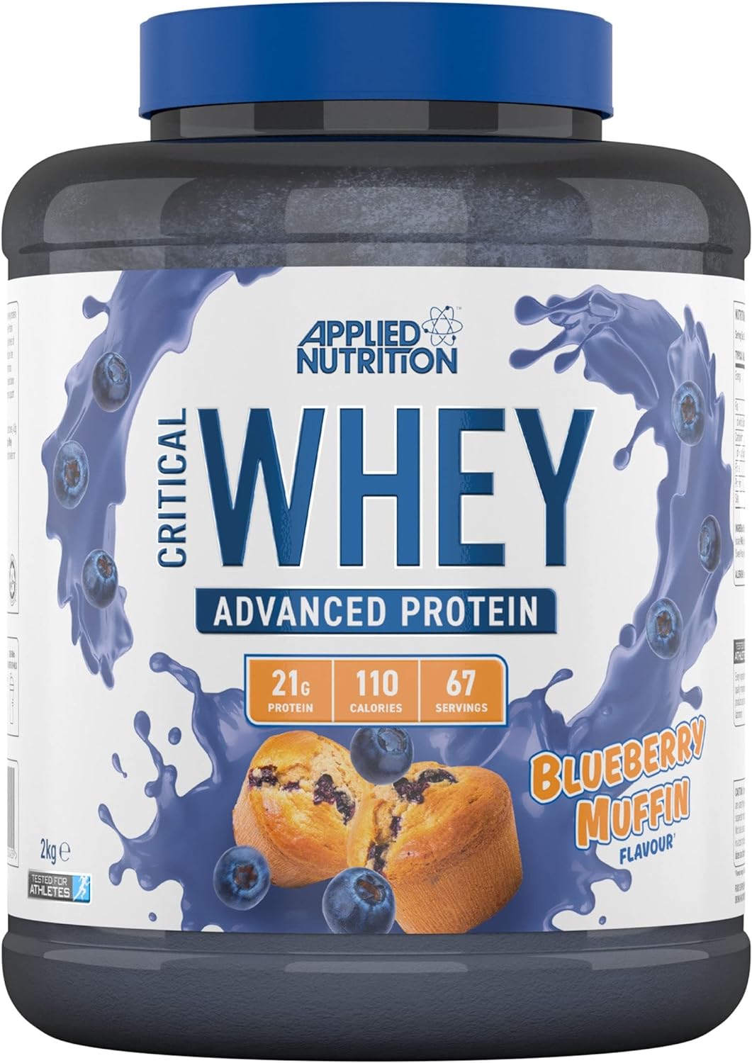 Applied Nutrition Critical Whey Protein Powder 2kg - Whey Protein BCAAs &amp; Glutamine Hỗ Trợ Tăng Cơ Hiệu Quả Whey Mall