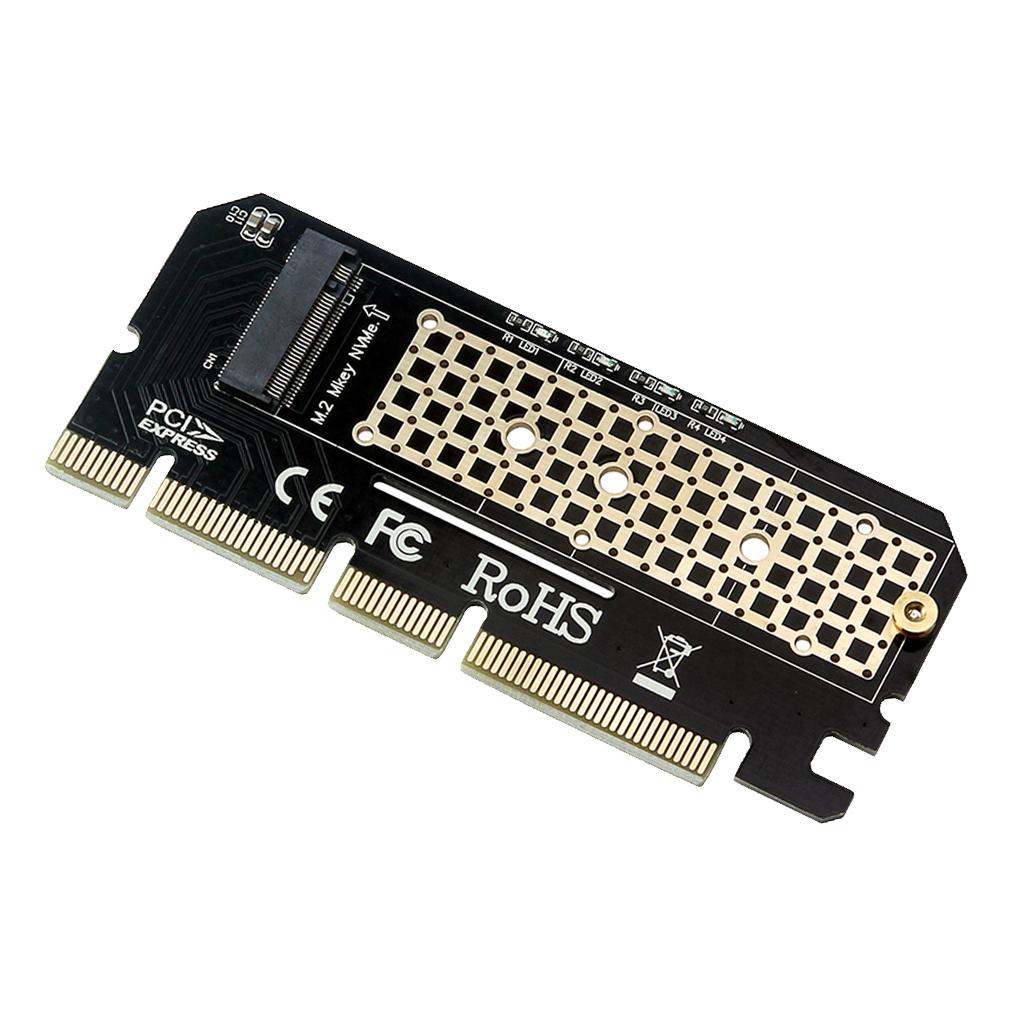 M.2 NVMe SSD NGFF TO PCI-e 3.0 16x adapter M-Key interface card Full speed