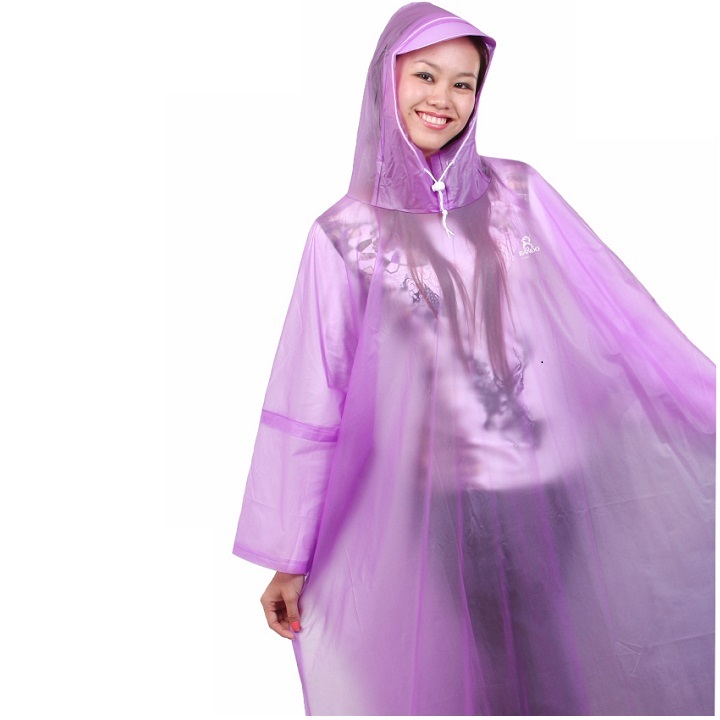 Áo mưa Rando Poncho cổ rùa trong màu Freesize ( GIAO MÀU NGẪU NHIÊN) giúp che chở cho người thân yêu của bạn