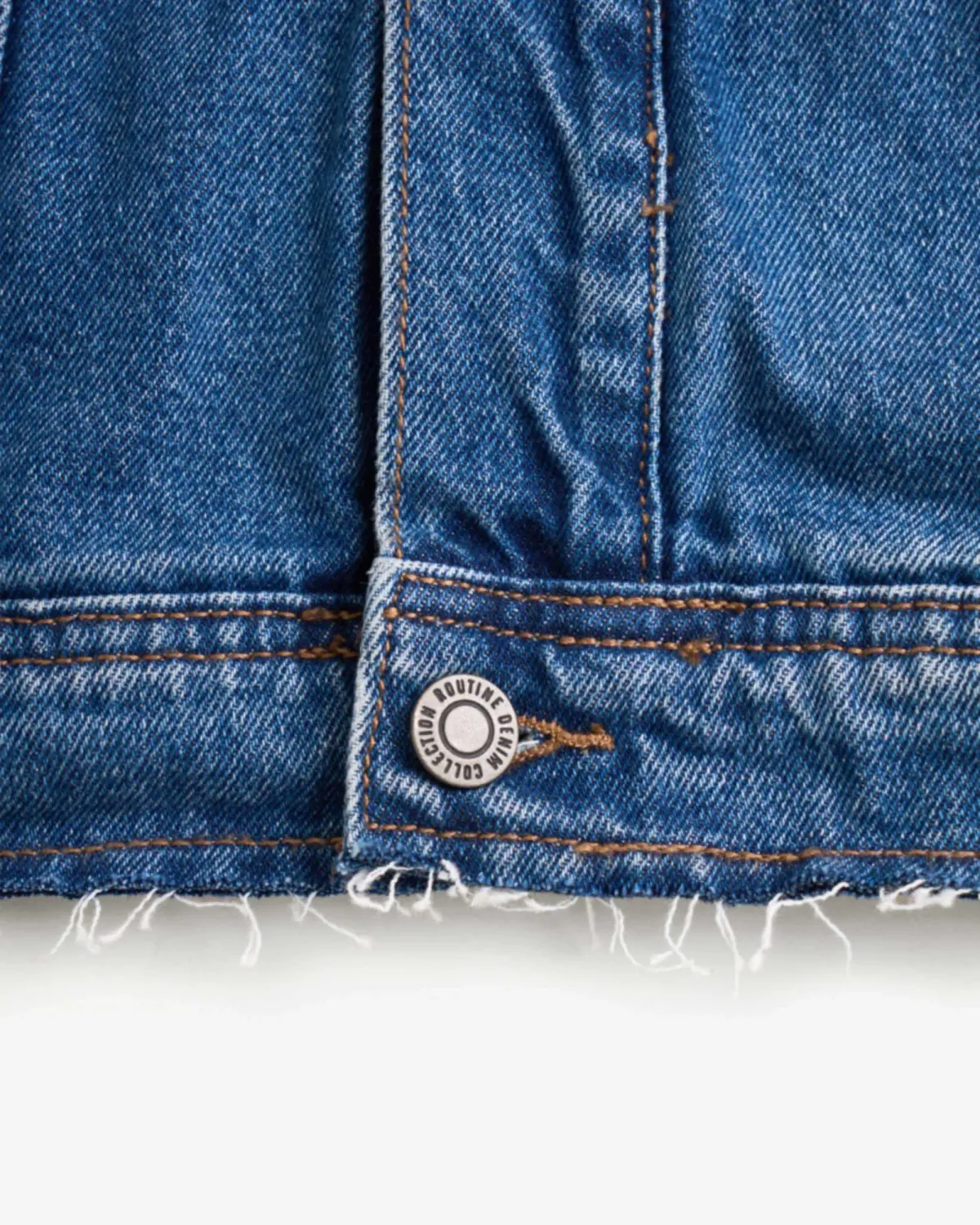 Áo khoác denim nam / Áo khoác jean form Loose - ROUTINE 10F24DJA003 | ROUTINE CÀ MAU