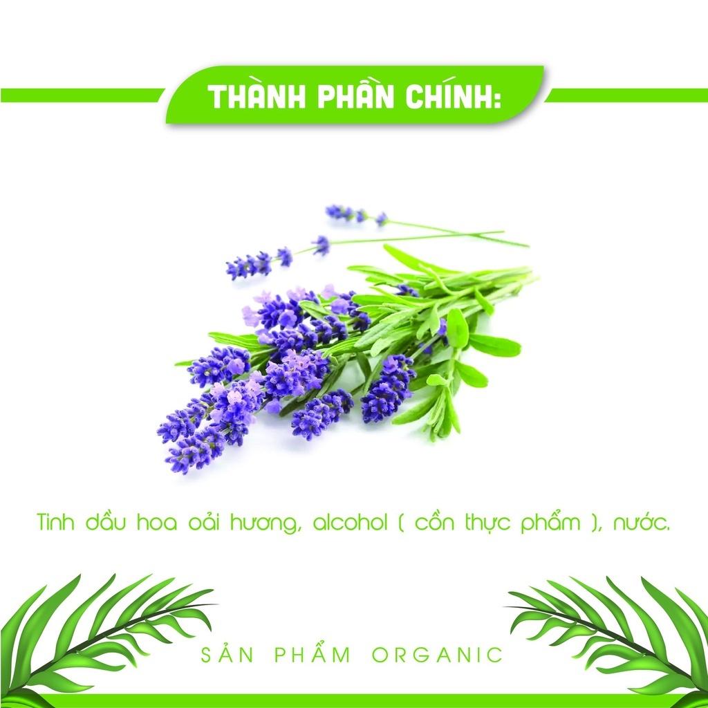 Xịt phòng tinh dầu Oải Hương/ Lavender An An 250ml khử mùi đuổi muỗi hương thơm