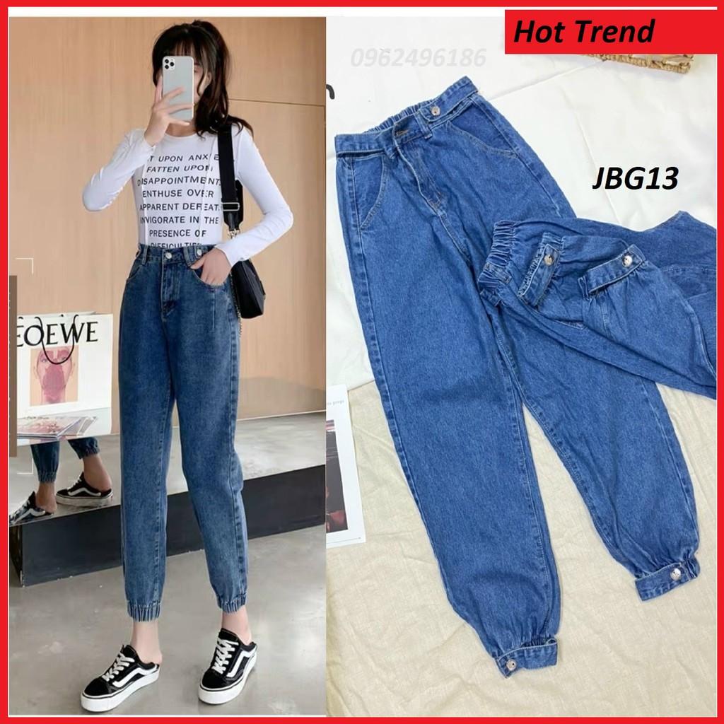 Quần Jogger nữ chất jean cotton JBG13