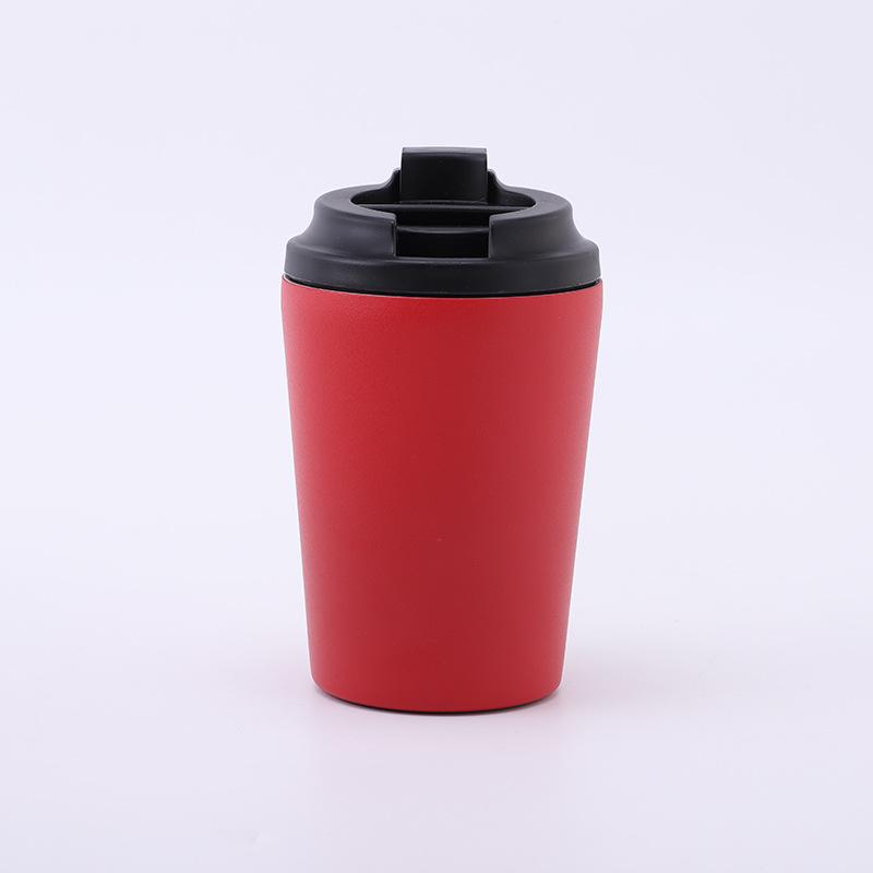Đảm Bảo Chất Lượng Mới Di Động Tay Treo Tai Cốc Cà Phê 2 Lớp Inox Cách Nhiệt Ô Tô Văn Phòng Cốc Nước