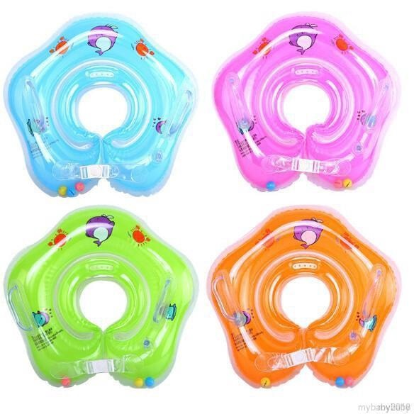 Phao bơi đỡ cổ chống lật cho bé từ 2 tháng tuổi, Phao bơi trẻ em có quai tay cầm an toàn - Chính hãng MINIIN (Giao họa tiết, mẫu ngẫu nhiên)