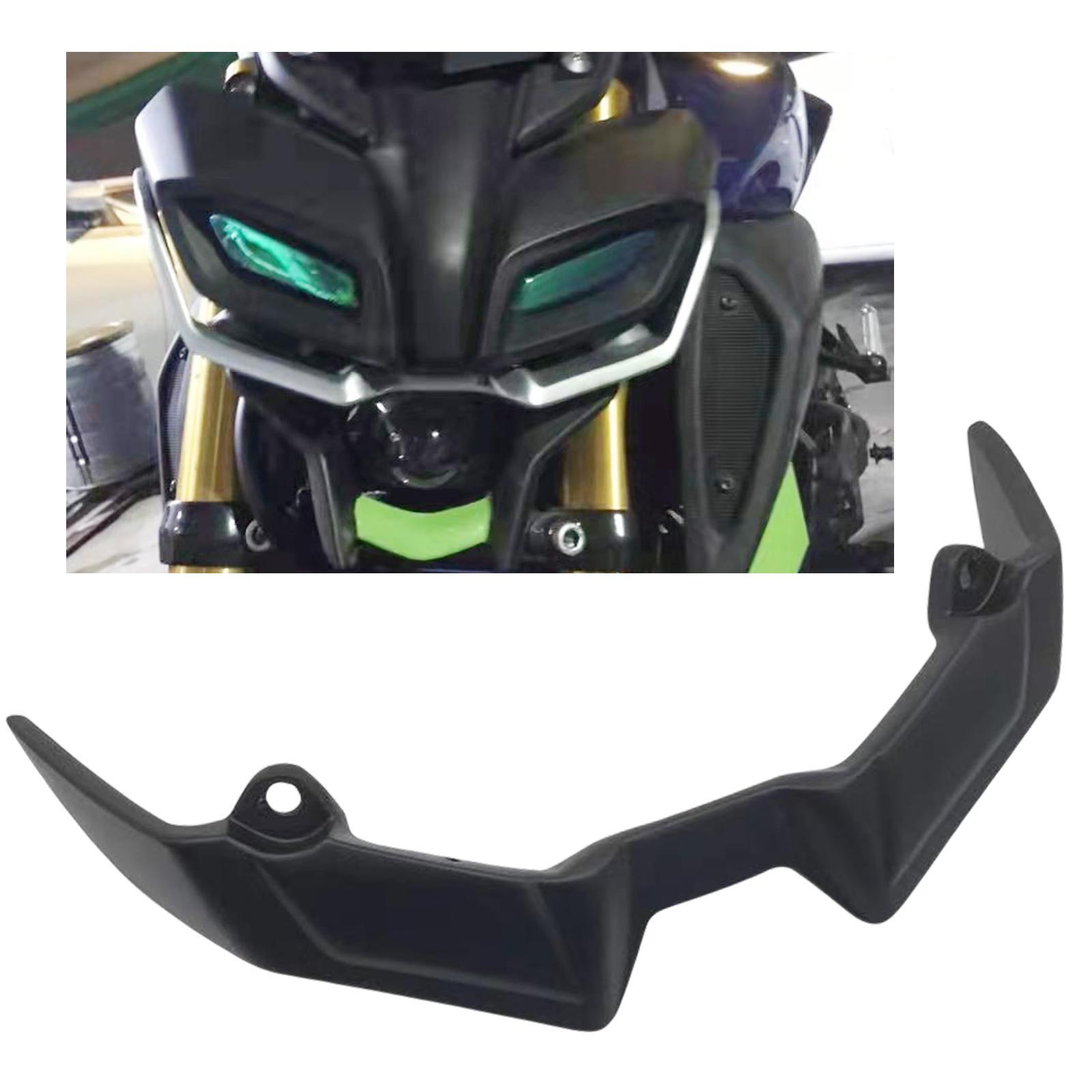 Front Mudguard Beak Extension Wheel Cover for  MT-15 2019-2022 Black