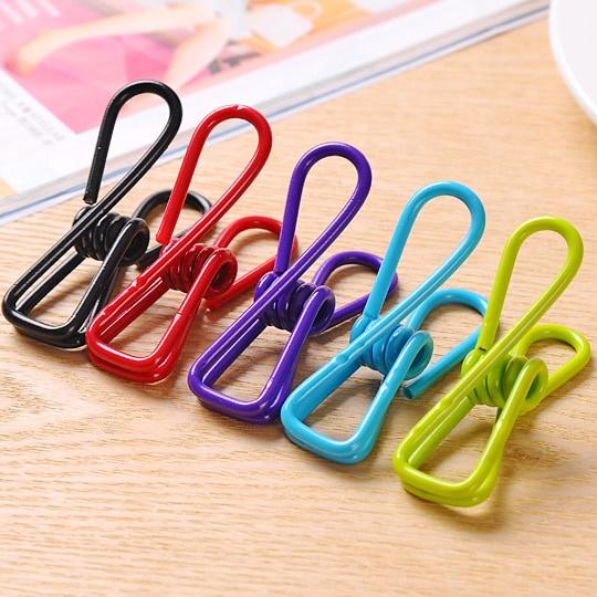 10pcs/set Mini Multi-color Small Clip Creative Photo Clip Hanger Clip Towel Clips