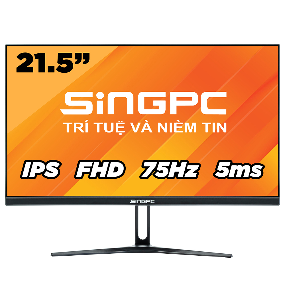 Màn hình LED SingPC SGP215 IPS 22 inch - Hàng chính hãng