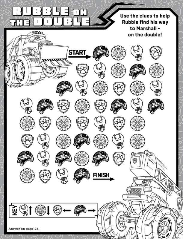 Sách Paw Patrol - Activity Kit - Rescue Wheels