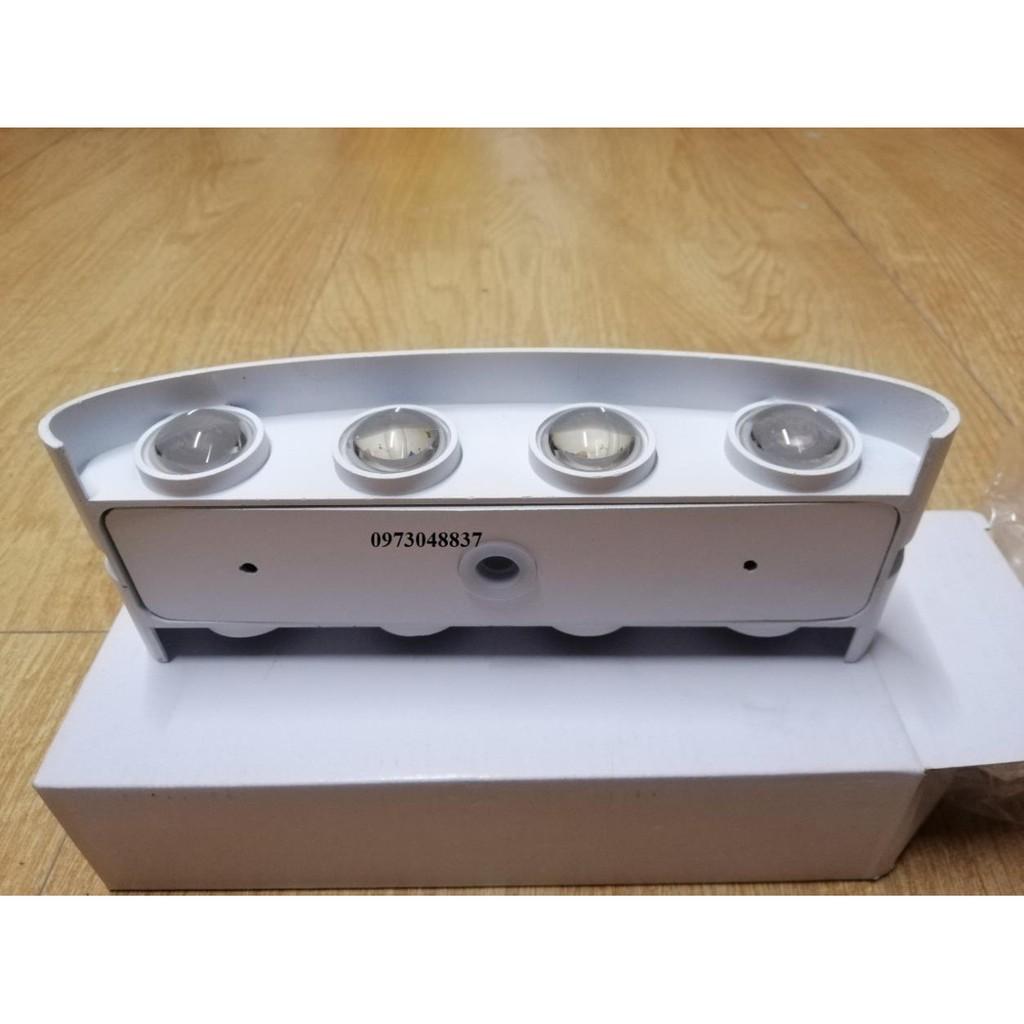 Đèn hắt tường 2 đầu 8 mắt
