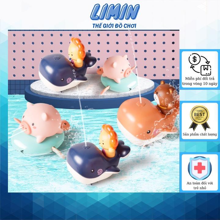 Thú cưỡi phun nước - Đồ Chơi Nhà Tắm Dưới Nước thả bồn tắm Cho Bé Thích Thú Vận Động,Vui Chơi Giải Trí