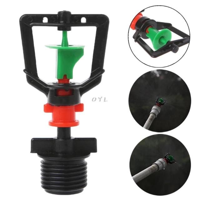 Béc phun nước tưới rau, hoa kèm chân ren 21mm - combo 10 cái