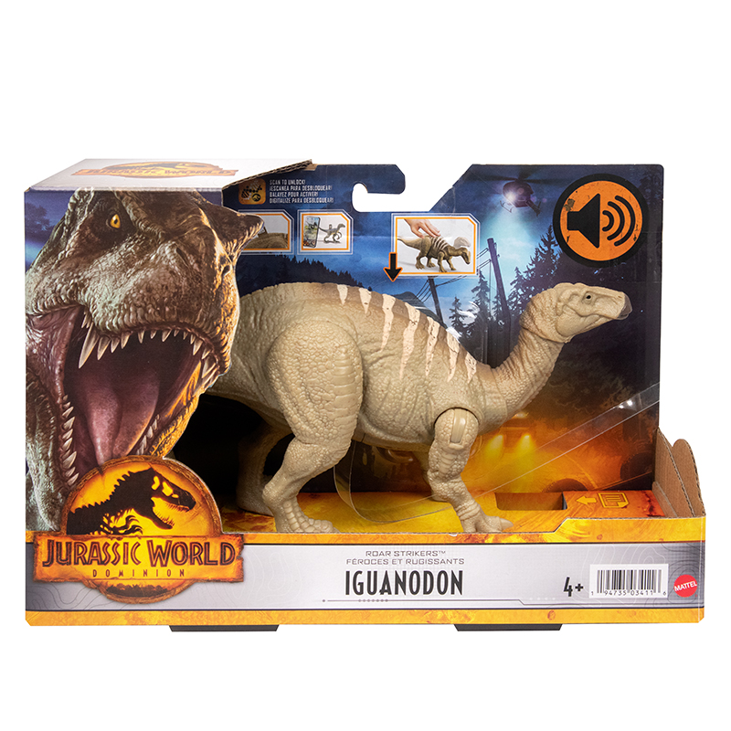 Đồ Chơi JURASSIC WORLD MATTEL Khủng Long Iguanodon Có Âm Thanh HDX41/HDX17