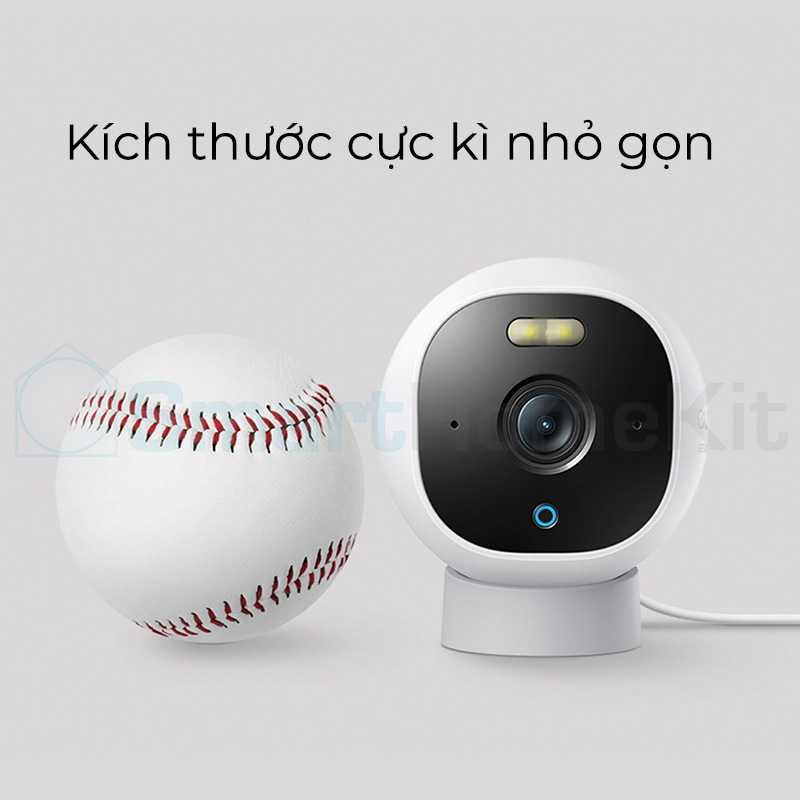 Camera ngoài trời eufy Outdoor Cam Pro 2K E220 chống nước IP67 có đèn chiếu đêm - Hàng Chính Hãng