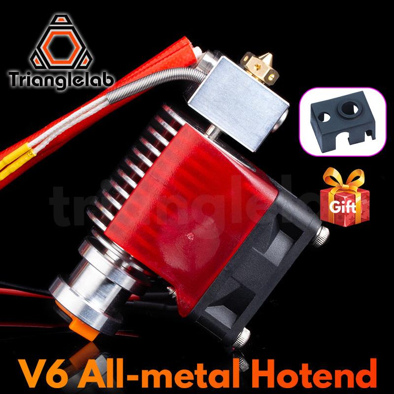 Trianglelab Highall-Metal V6 Hotend 12V/24V Bowen Print J-Head Hotend và làm mát khung quạt cho V6 Hotend cho PT100