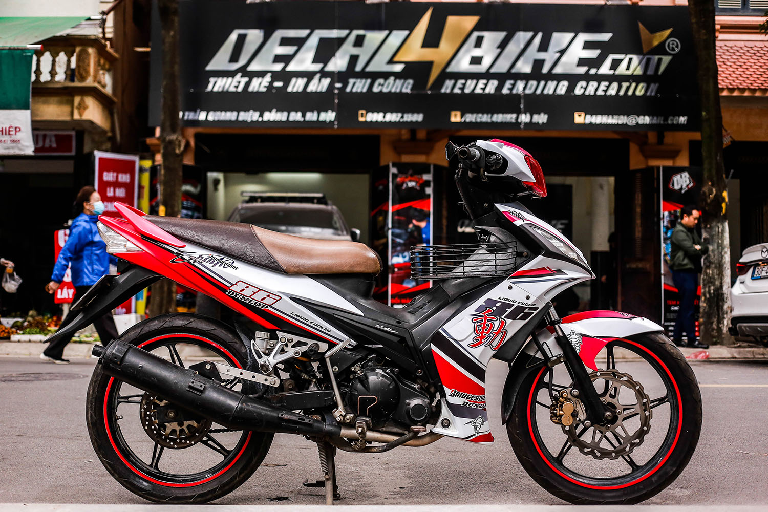 Tem trùm Exciter 135 2010 Pink Shinko
