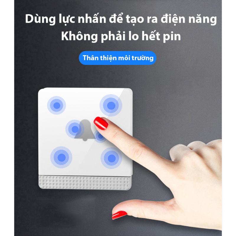 Chuông không dây không dùng pin HBM08