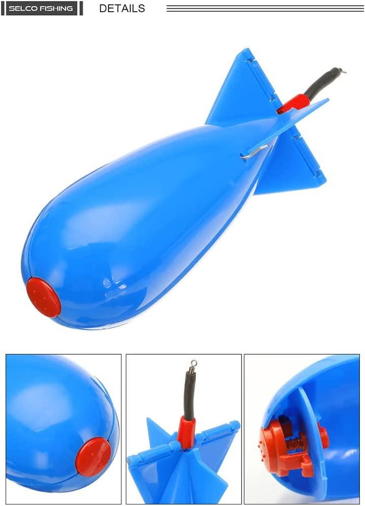 5 máy nạp câu cá, người giữ mồi ， hình thức tên lửa câu cá ， thu hút hệ thống làm tổ cho thực phẩm cá chép cho công cụ cung cấp mồi phụ kiện