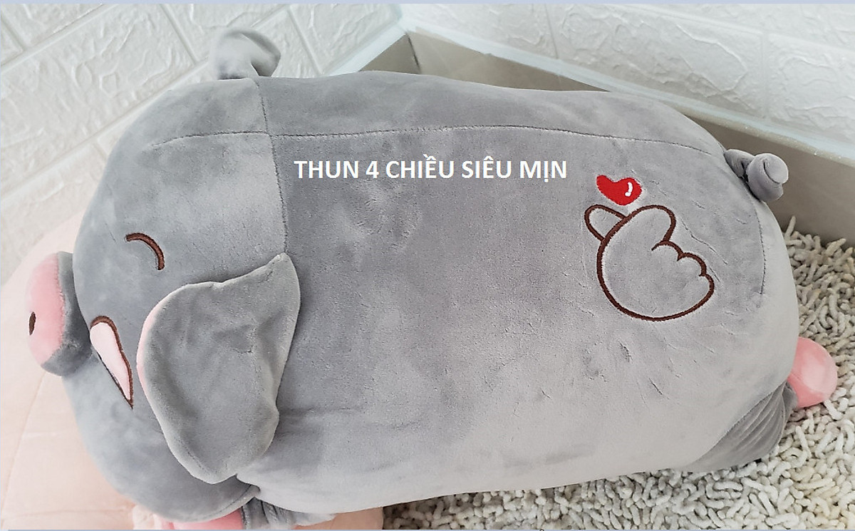 GỐI MỀN Heo Phê Ngủ 3 Trong 1, 4 Chiều Siêu Mịn, Bộ Chăn Gối Văn Phòng- Hàng Loại 1 Chuẩn Chính Hãng MINIIN