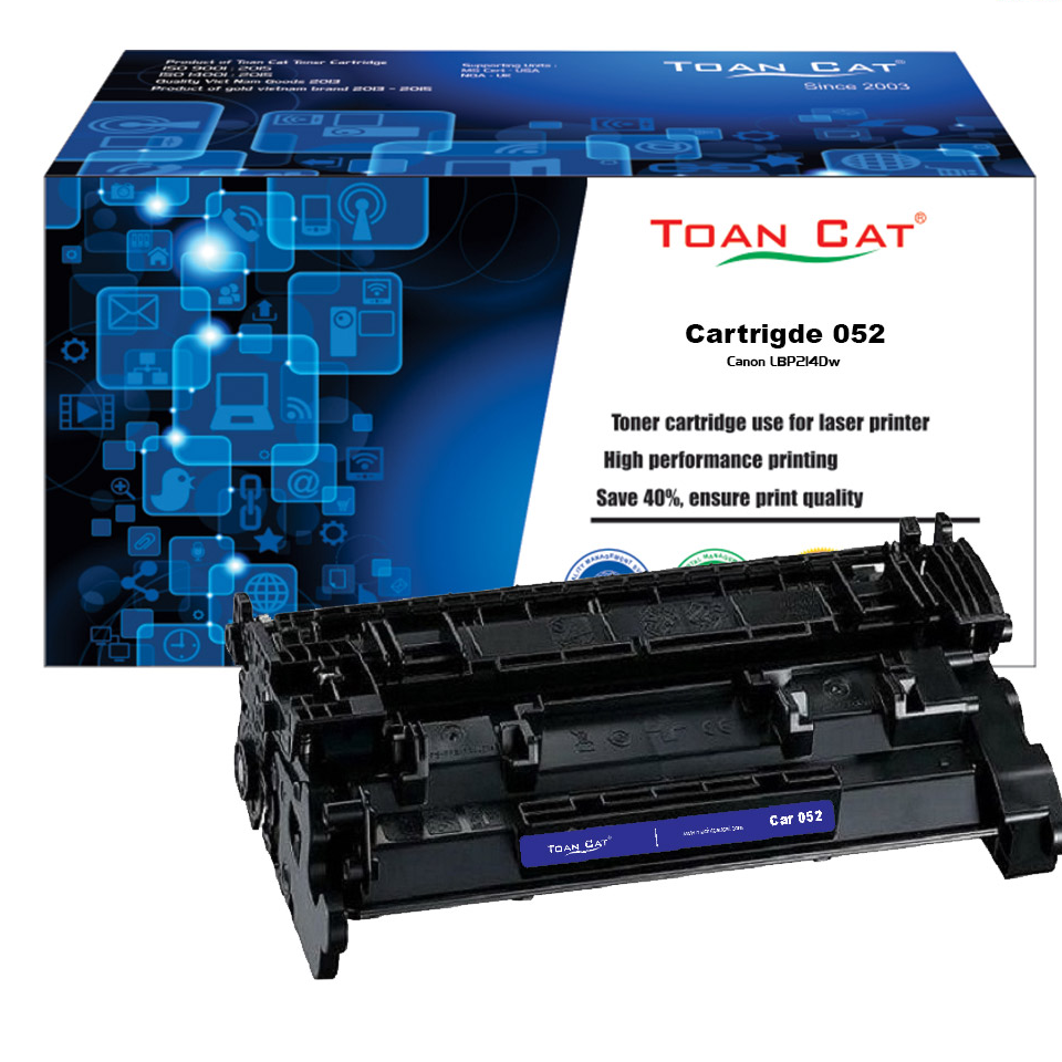 Hộp mực in Toàn Cát Cartridge 052 dùng cho máy in Canon LBP214Dw - HÀNG CHÍNH HÃNG