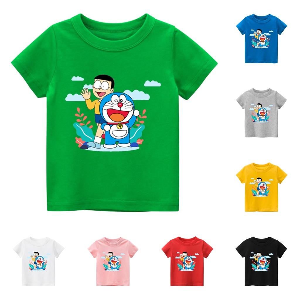 Áo thun trẻ em DOREMON 1 , 8 màu áo, đầy đủ size có big size, MÀU KHÁC NHẮN TIN SHOP