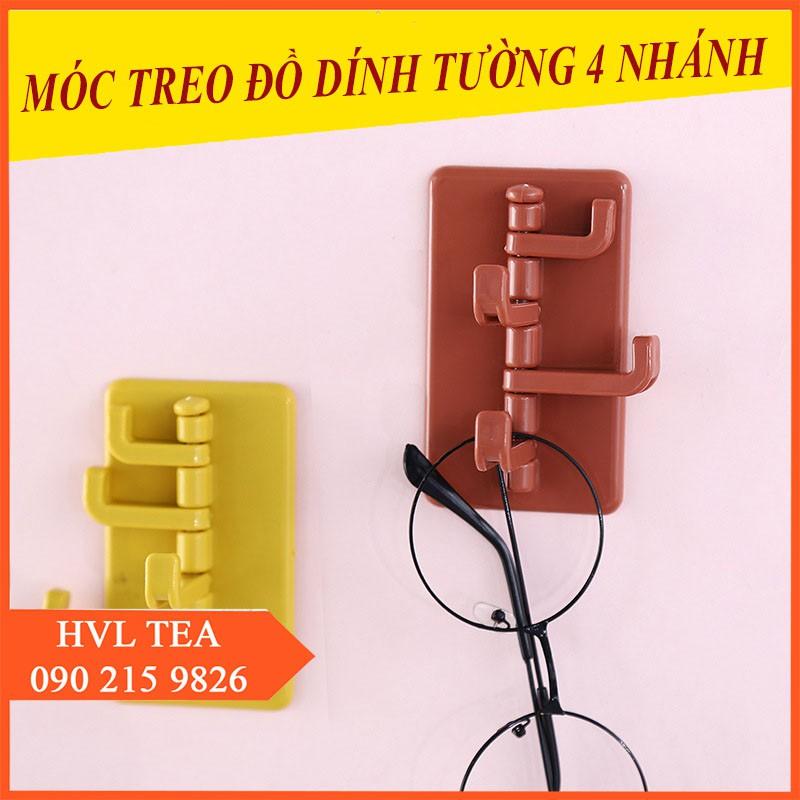 Móc Treo 4 Móc Đa Năng Tiện Lợi Đ̲Ồ̲ ̲D̲Ù̲N̲G̲ ̲T̲H̲Ô̲N̲G̲ ̲M̲I̲N̲H̲ Móc Treo Dính Tường 4 Nhánh