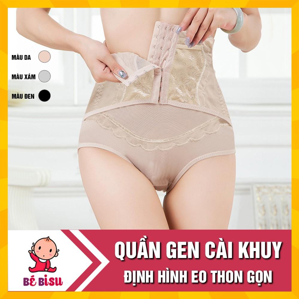 Quần gen bụng cài khuy Bamboo - Định hình eo thon gọn