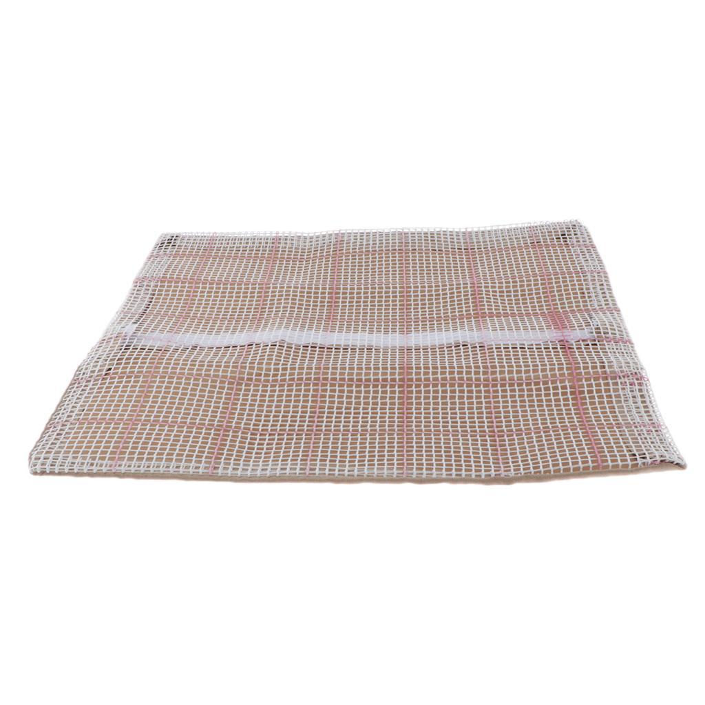 3Pcs Blank Rug Mat Yarn Cushion Embroidery Kits