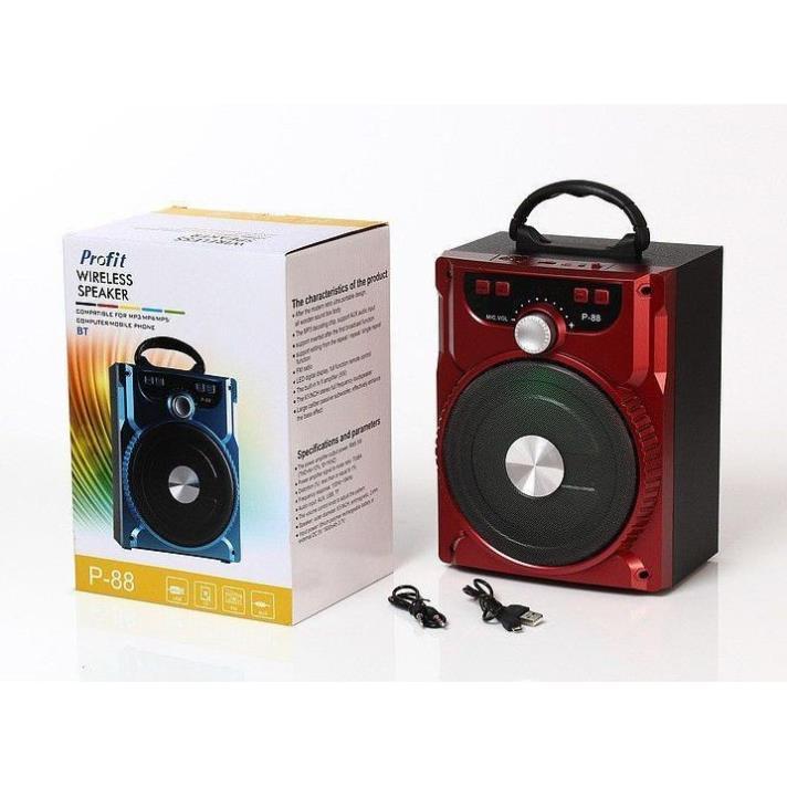 Loa mini KARAOKE xách tay bluetooth P88/P89 kèm micro – Ruby Group