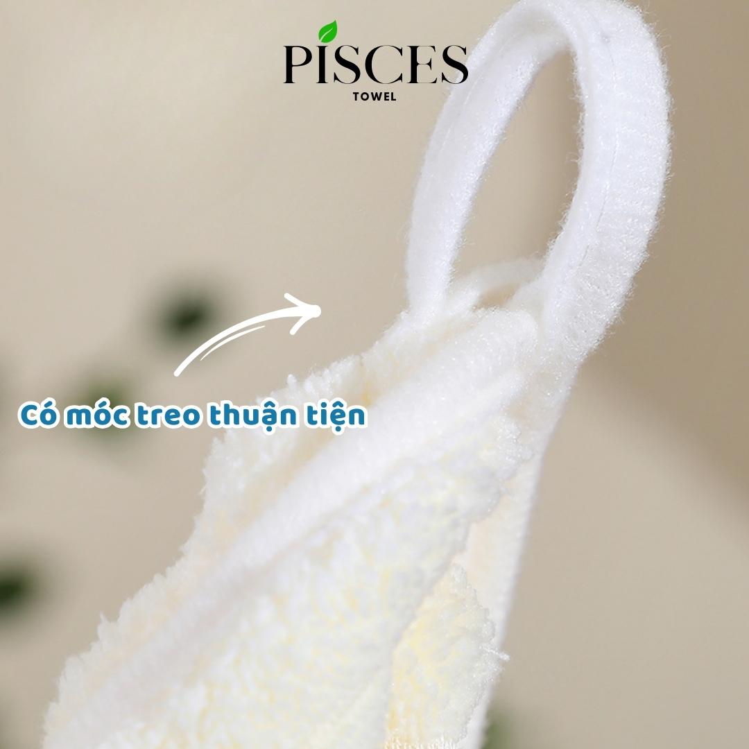 Khăn Tắm Lớn PISCES TOWEL 70x140cm Mềm Mại Thấm Hút Mồ Hôi, Khăn Gia Đình Thể Thao Tập Yoga Gym - Xanh dương, Xanh dương