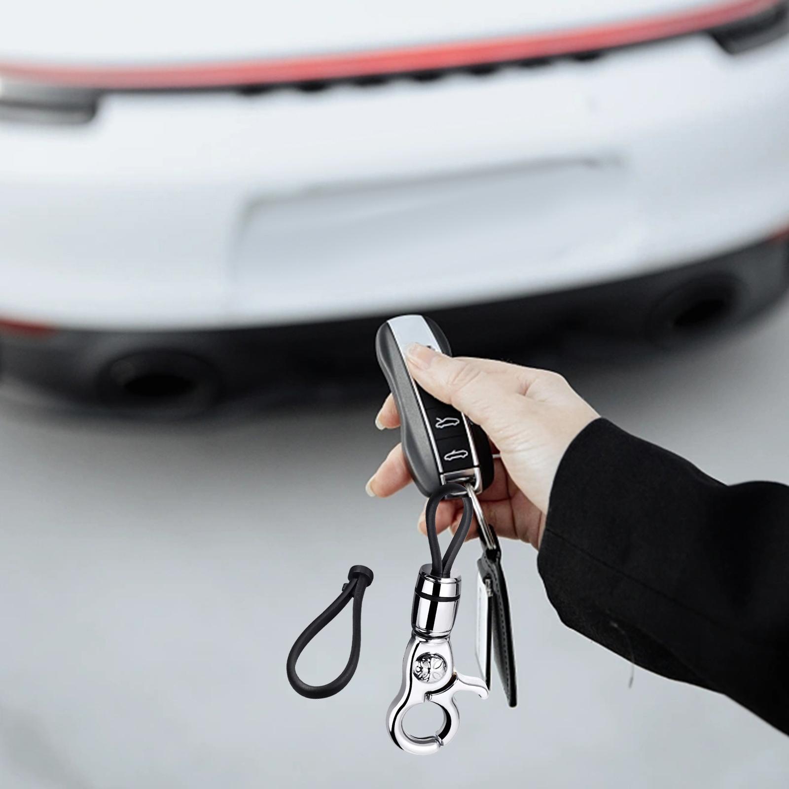 Key Fob Holder Metal Keyring for Husband Boyfriend Boys Girls Men Women