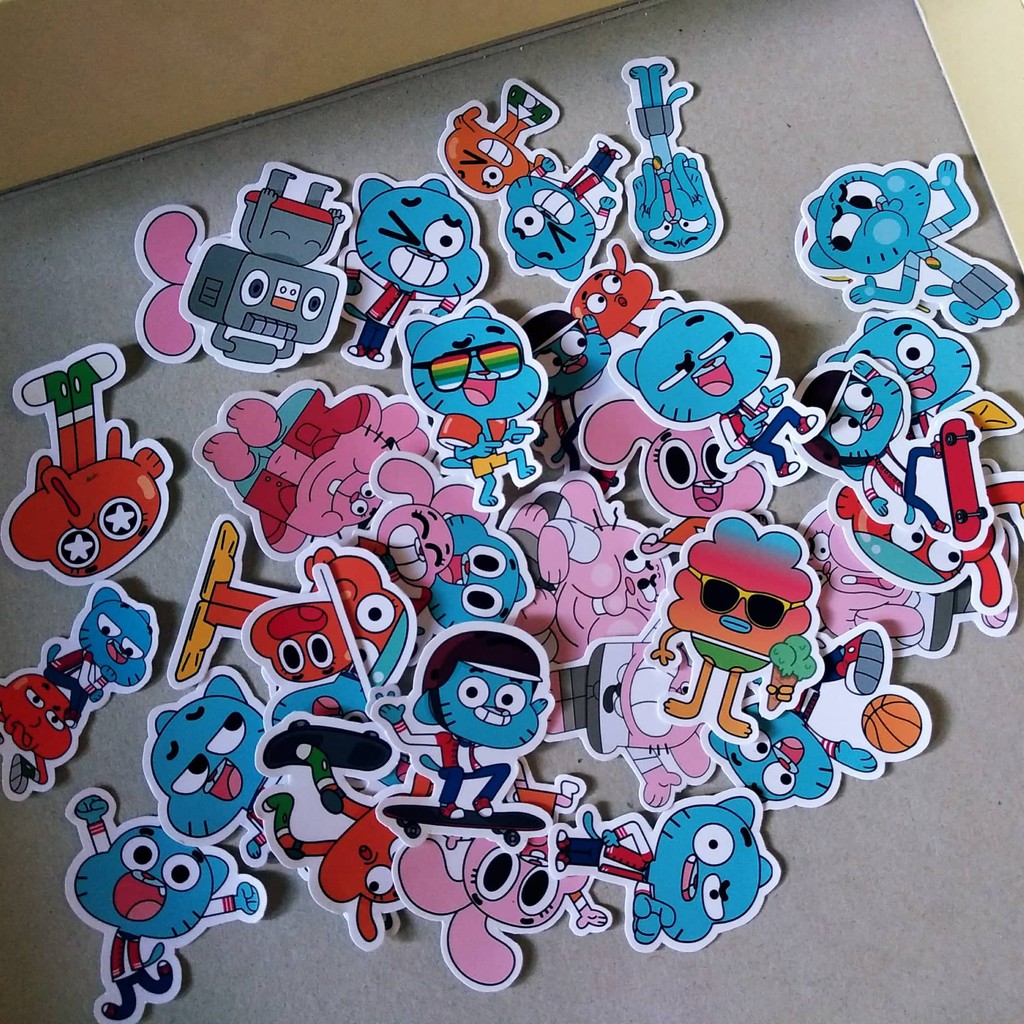 Set 30 Sticker Gumball