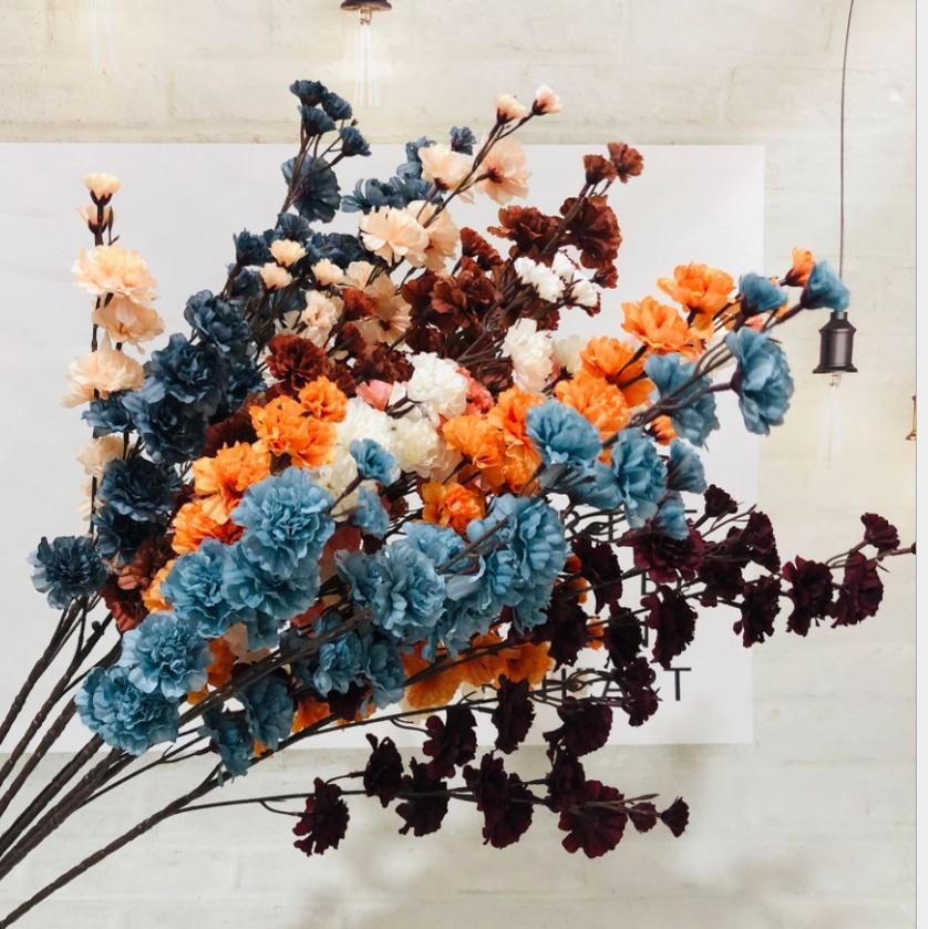 Hoa giả - Hoa Anh Đào Lucas 1 mét nhiều màu sắc trang trí đơn giản, đẹp