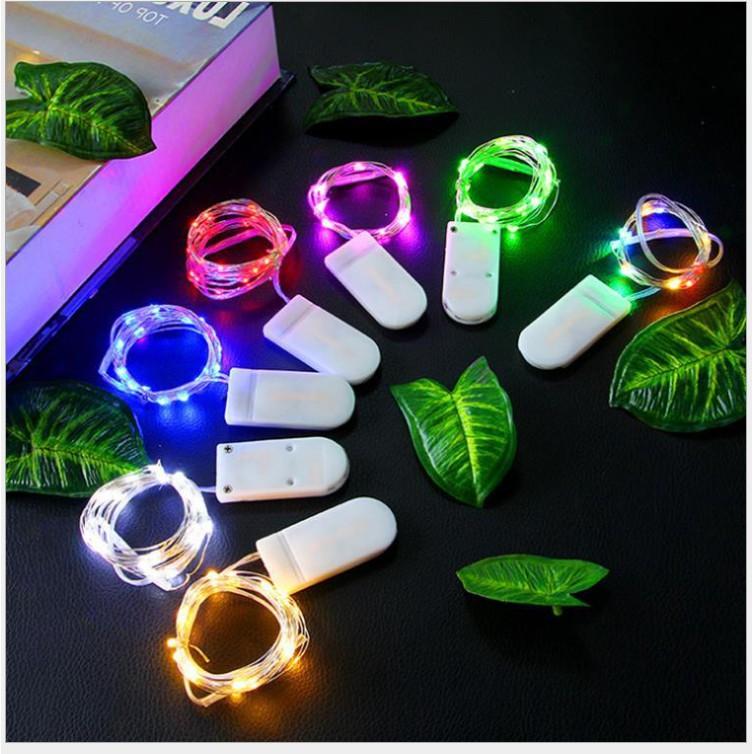 Đèn trang trí fairy light 2m dùng pin cúc