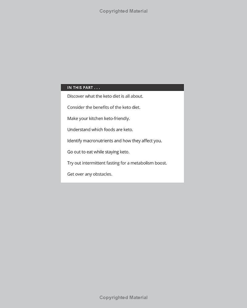 Sách ngoại văn: Keto Cookbook For Dummies