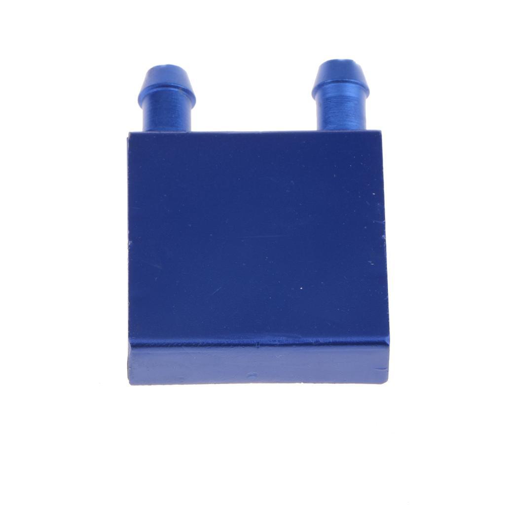 2x Aluminum Water Cooling Block Liquid Block Heatsink PC CPU VGA Liquid