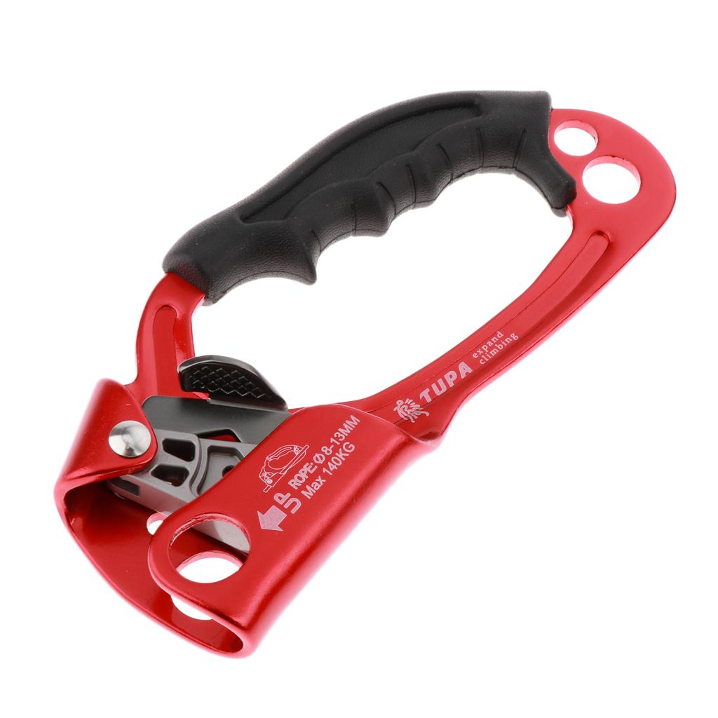 Outdoor Sports Rock Climbing Hand Ascender Device Riser Red Right Hand