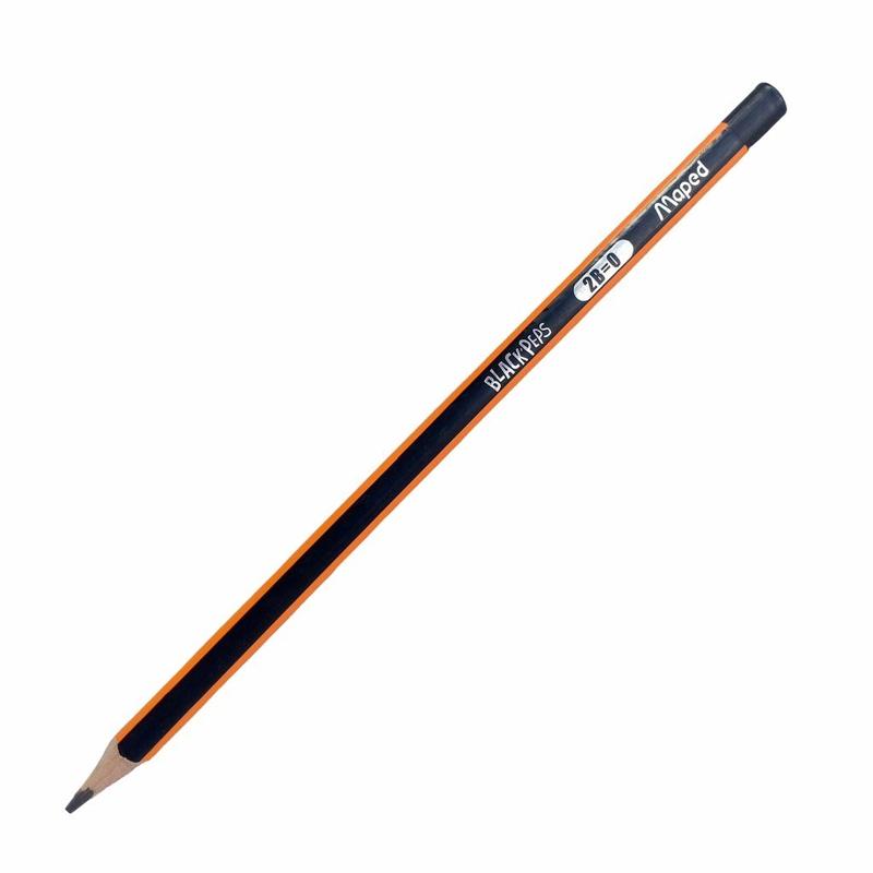 Vỉ 3 Bút Chì Gỗ 2B - Maped 850012