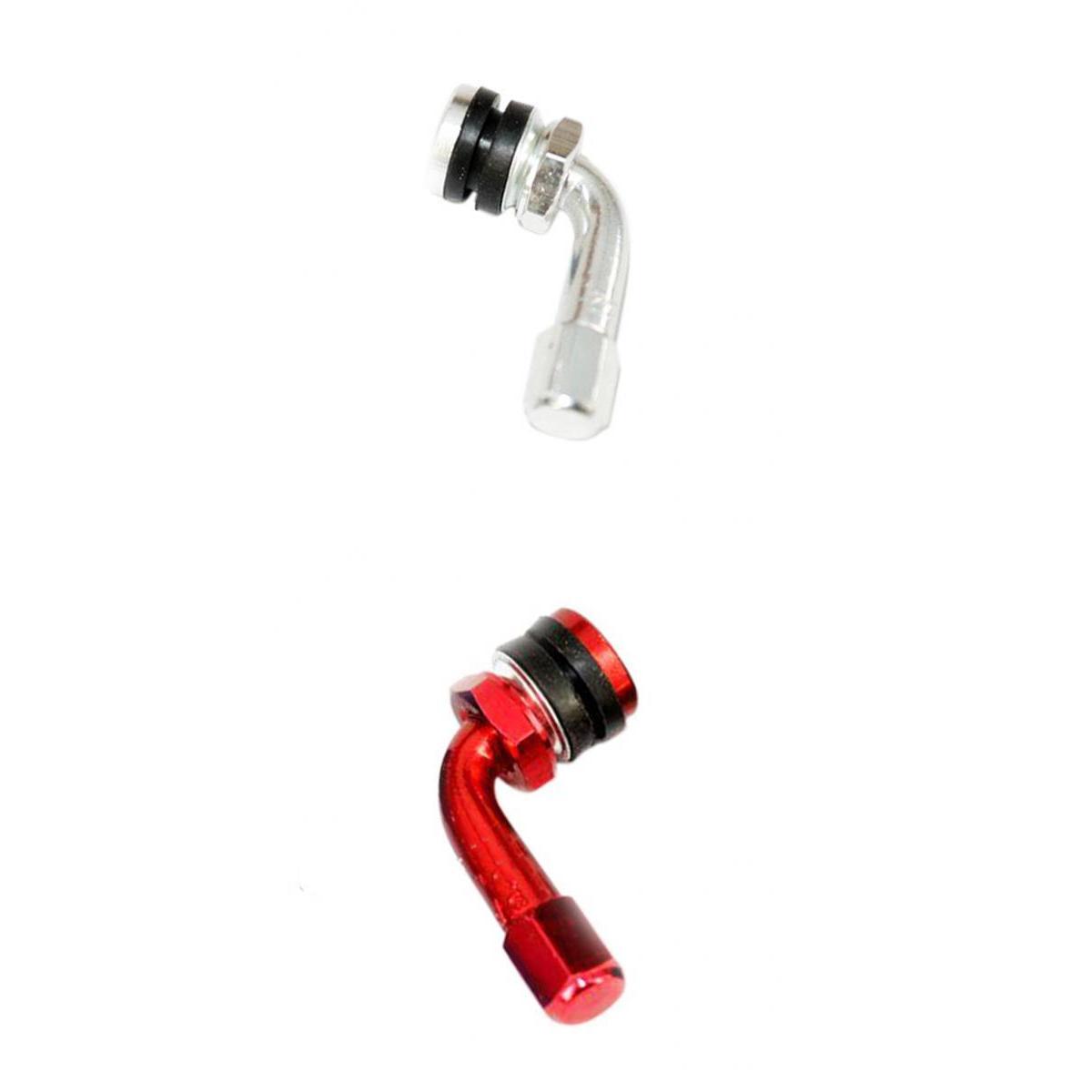 Motorcycle Car Wheel Tire Tyre Valve Stems Caps 90 Degree for Motorbike Dirt Pit bike