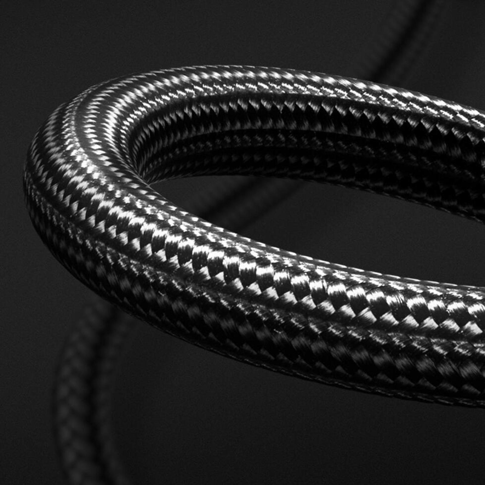 3 X USB C Cable   Flexible for Most Type C Devices Black