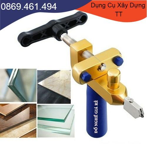 Bộ Dao Cắt Kính 2 trong 1,Dao Cắt Gạch Men, Dụng Cụ Cắt Gạch Men Kính Đa Năng