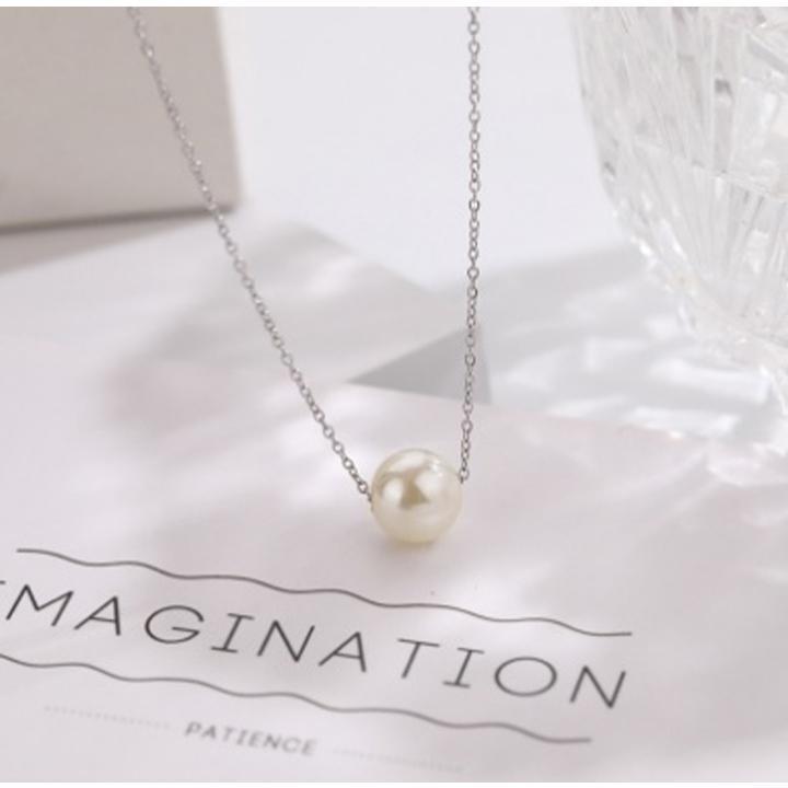 Dây chuyền nữ titan thời trang thép không gỉ trangsucpt có 3 màu sắc DCNUT26