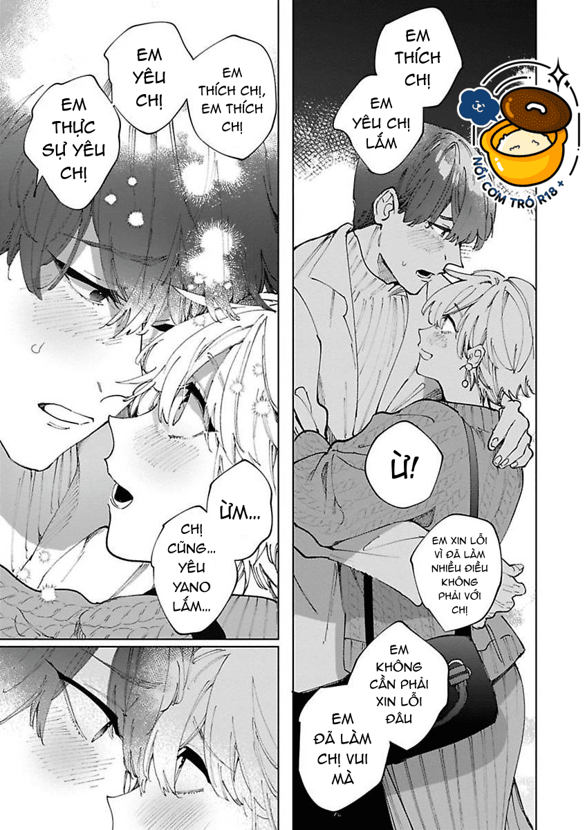 hậu bối yandere muốn cứu vớt ''nô lệ của tư bản'' chapter 7.2 6