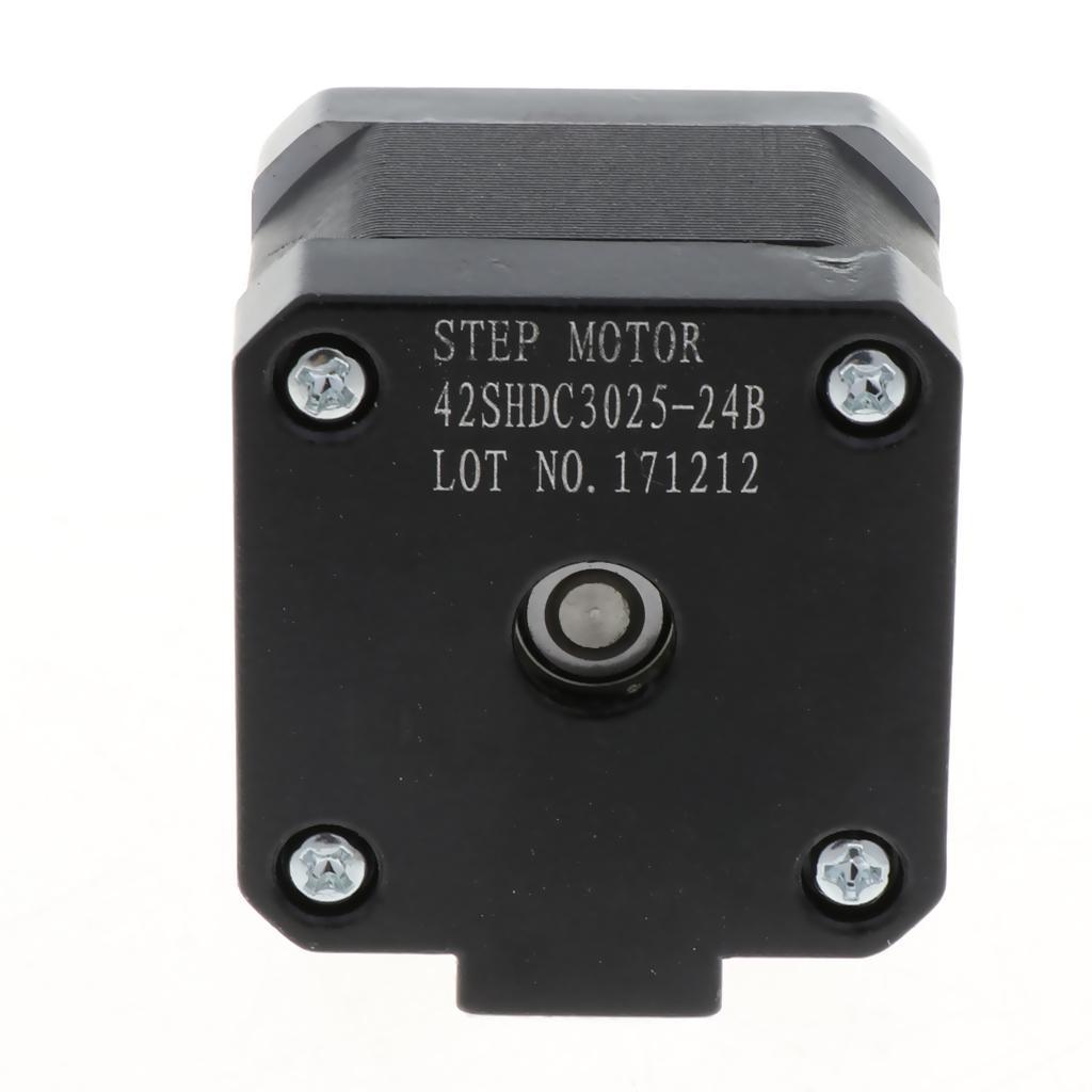 42 Stepper Motor for 3D Printer DIY CNC Robot, 1.8 Degree 3.96V Lower Noise
