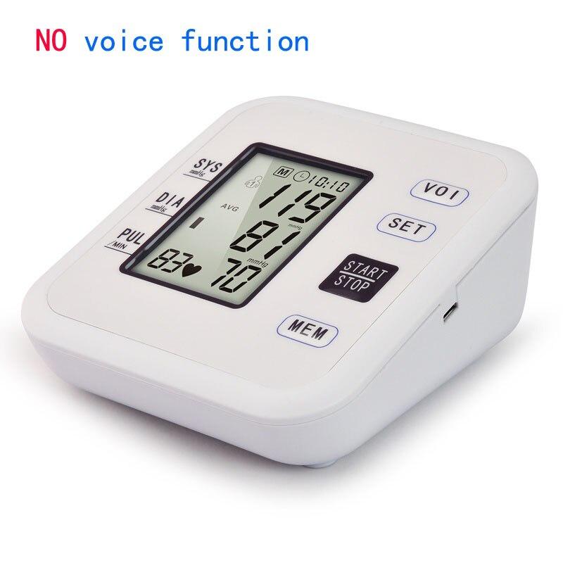 Adult Automatic Digital Upper Arm Blood pressure Monitor Electronic Sphygmomanometer Pulsometer Heart Beat Rate pluse meter