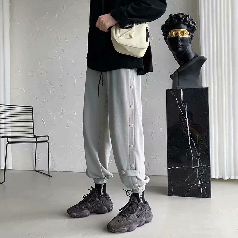 Quần dài ống rộng size S-3XL phong cách Hàn Quốc thời trang cho nam